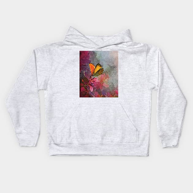 A Glimpse of Unaware Beauty Kids Hoodie by MONLart